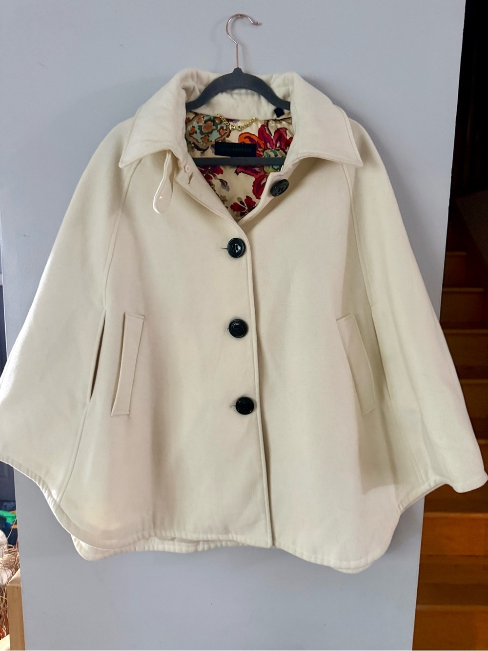Gorgeous Vintage Steve Madden Cape Coat / Swing Jacket